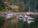 (Pat Anderson) Boats at Roscoe Cove 9-15-05