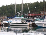 (CAVU) CAVU launched and loaded at Lund, ready to cruise Desolation Sound