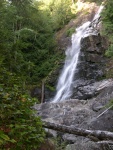 (CAVU) This waterfall above Toba Resort is the source of water for his hydropower plant capable of 22KW