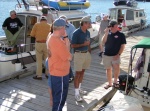 (Pat Anderson) On the Dock at Gorge Harbour 9-10-05