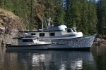 Pendrell Sound DSC00898.  Our boat is the slightly smaller of the two. The slightly larger one is a one-off built by my brother-in-law.