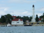 Entering Sturgeon Bay from Lake Michigan