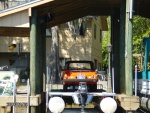 MG Mounted on Pontoons close to Astor Florida.