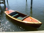 Better photo of handmade boat.