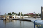 View from the back of our boat at Myrtle Beach SC