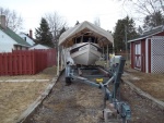 4/11/2011...have the trailer backed up close to the boat for safety.