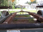 July 11/2011..another picture of my EZ-Loader trailer....i have to watch myself ,the POLICE live in the house in the background