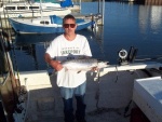 14/02011...Altantic Salmon caught ( 6:30 A:M ( trolling in the Ste Mary' River up close to the Power Station. This is close to the BoardWalk next to the Station Mall for those who familiar with the area!