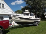 23/08/11..installed a new Pressure Arm on my Maxwell RC500 Windlass..washed boat