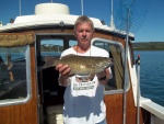 10/09/2011.Beautiful hot'sunny day.. 3# Small Mouth Bass i caught Perch fishing today. 