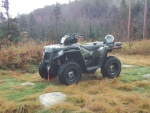 My new ride, 2017 Polaris Sportsman 570 ATV. Have been using it for hunting, love it.