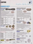 Discount Marine Accessories catalog showing prices of Amphibians underwater lighting by Ocean LED.