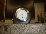 Pendulum clinometer! 3 1/4 wide by 3 1/4 inch tall.