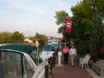 (CTYankee) Mooring wall in Fairport. They charged $6/night...the only docking fee on the whole canal