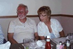 Doug & nancy whitten at 1st gathering dinner with 16 of the 20 in seneca Falls