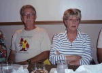Valerie & Dave Seaton at the 1st dinner