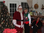 Cathy & Santa  