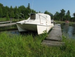 (Zydecomo) Mowing the dock Trent Severn
