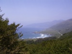 The Central California coastline- beautifull but rugged.