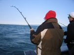 Catching halibut