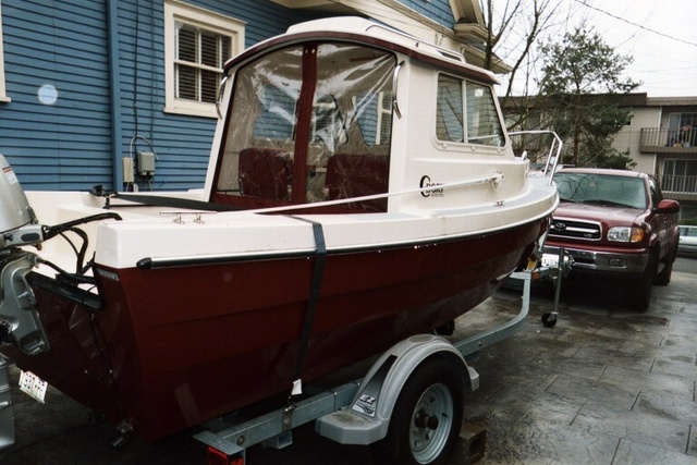 2002 16\' C-Dory Cruiser for Sale - Stern