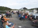 Big crowd, great food, great weather and music