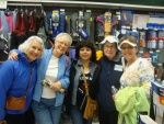 Patti, Janet, Tanya,
Ruth and Toni
Shopping at West marine!
