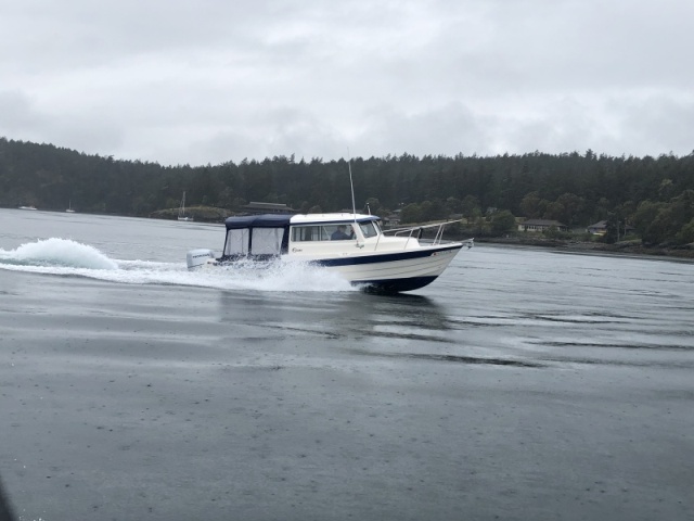 Leaving Friday Harbor with Songbird (Brock Arnold)