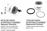 (Da Nag) Honda / Racor Fuel filter and water separator