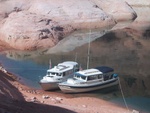 Anchored up at Lake Powell