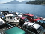 Squeezed on the Crofton ferry from Salt Spring, on the way to Tofino