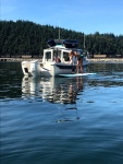 On the hook in Chuckanut Bay