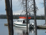 Kayak Rack - First run with the kayak rack, works great, very simple. Made it from scrap pieces of duglas fur. 