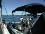 Director of Lake Champlain Maritime Museum between dives