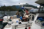 At Anchor, El Capitan Fishing for Dinner (attempting)