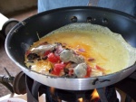 Oyster omelette