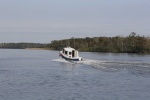 C Ranger 25 leads the way up river