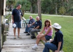 Captains and Admirals on the rail