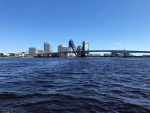 Coming into Jacksonville