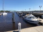Docked at the Jacksonville Metropolitan Park Marina - Free marina!