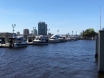 Docked at the Jacksonville Metropolitan Park Marina - Free marina!