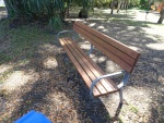 C Dory memorial bench