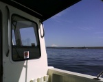 On the Columbia, with Mt. Hood in background.