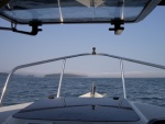 (Hunkydory) Heading toward Cape Fenshaw, Fredrick Sound & fog