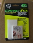 01 DAP Contact Stik -- thin sheets of double-sided glue sheets