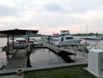 Looking out over the water at Rive Rest Marina.