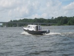 RiverHorse at the mouth of the Chickahominy [skimmer]