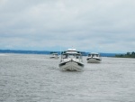 C-Brats entering the Pagan River [osprey]