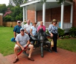C-Brats with Ben Franklin in Smithfield [osprey]