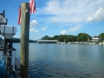 Viewing up river from Deep Creek Landing [osprey]